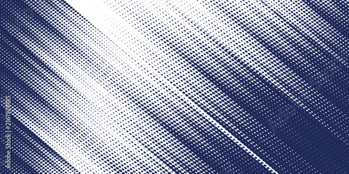 Fotografie Abstract halftone wave dots background