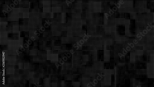 Dot white black pattern gradient texture background. Abstract pop art halftone and retro style.