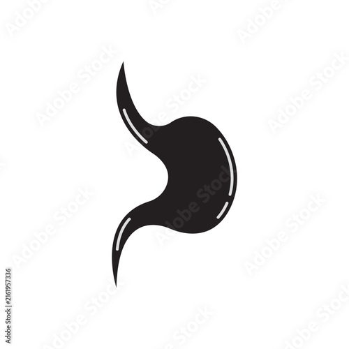 stomach care icon designs concept vector