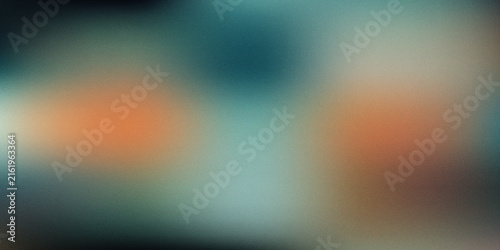 Картината върху платно Abstract background featuring soft blended orange and blue tones
