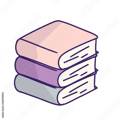 stack of books