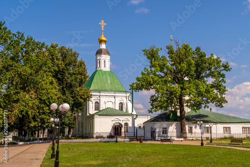 Cuadro en lienzo The Saviour Transfiguration Church and the St