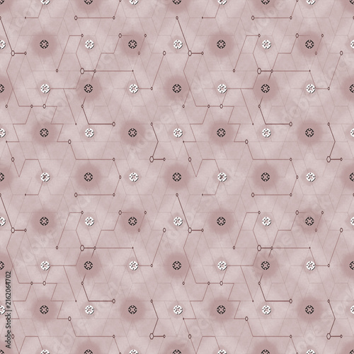 Foto Modern Symmetrical Geometric Design