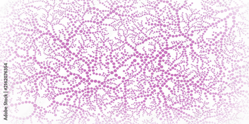 Fototapeta premium Intricate abstract illustration with delicate branching patterns in soft purple hues, resembling a natural network or organic growth.