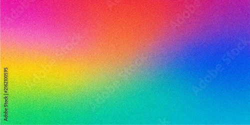 Vibrant Abstract Grainy Rainbow Gradient Vector Background for Modern Colorful Grainy Noise Backdrop