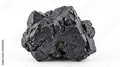 A realistic collection of iron ore materials featuring hematite, magnetite, banded iron formation, oxidized ore, crushed fragments, iron ore concentrate, and pellets. Isolated on a clean white backgro