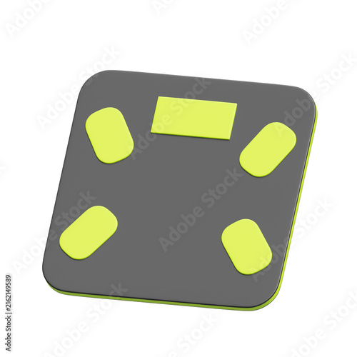 3D Digital Bathroom Scale