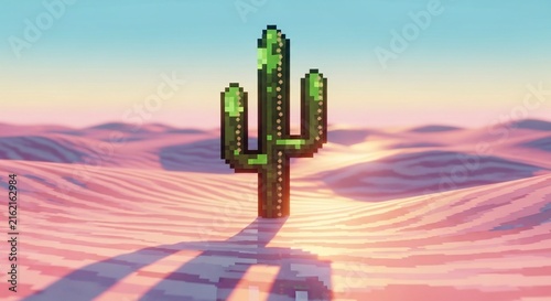 Pixelated Oasis