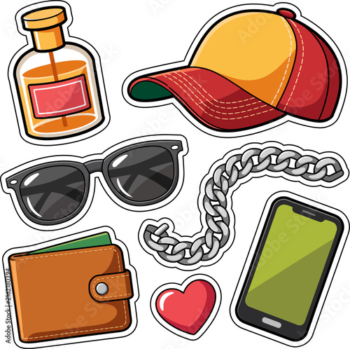 National Boyfriend Day Romantic Relationship Sticker Collection Featuring Couple Activities And Heartwarming Love Illustrations