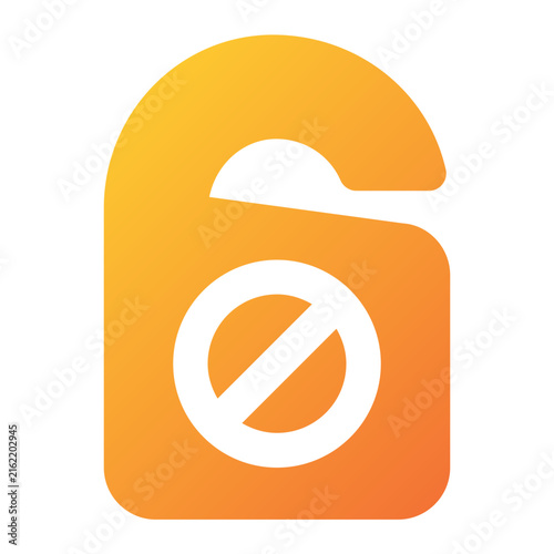 Do Not Disturb Icon Illustration