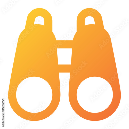 Binocular Icon Illustration