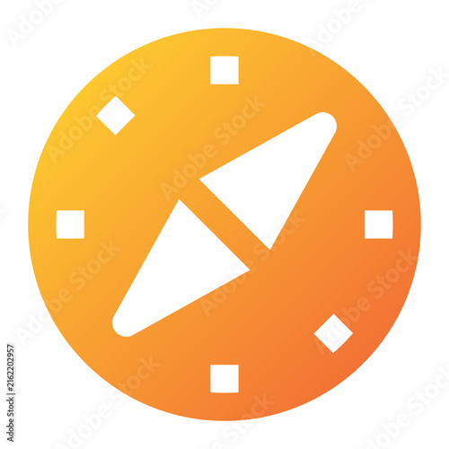 Compass Icon Illustration