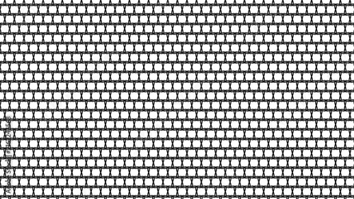 Foto Brick wall pattern with subtle mortar lines