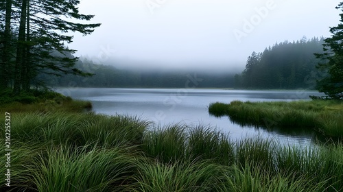 Misty Mountain Lake
