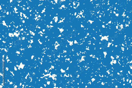 Abstract Grunge Texture Background - Blue and White