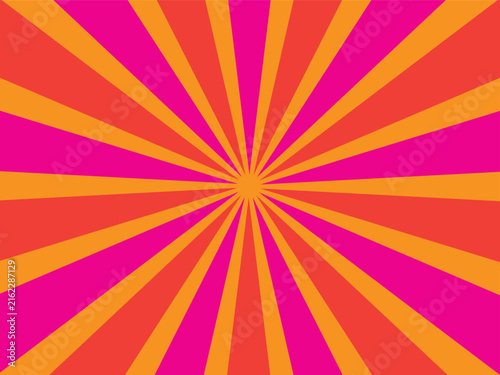 Retro Sunburst Background