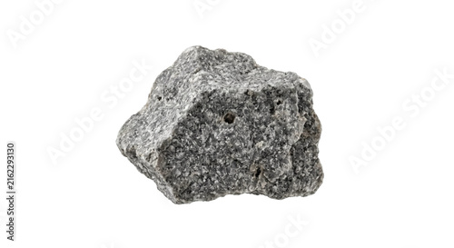 Konstfotografi Close-up view of a rough granite rock specimen with visible mineral crystals