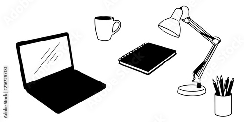 tationery and Office Desk Essentials Collection
