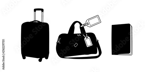 Hiking Gear and Travel Luggage Collection