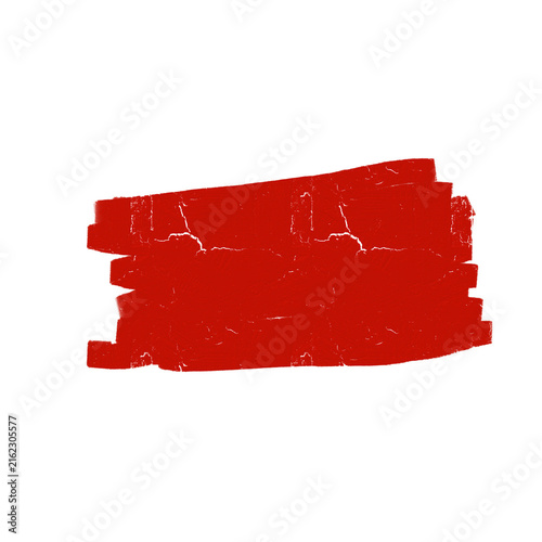 Red Grunge Brush Stroke Texture