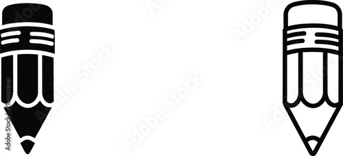 Pencils with Copy Space for Text or Design Elements