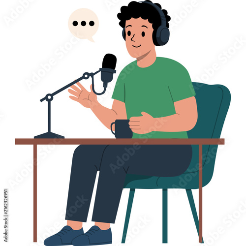 Podcast Day Illustration