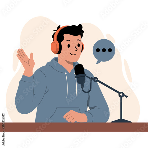 Podcast Day Illustration