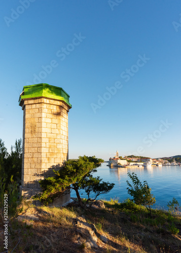 фотографія old town rab - croatia
