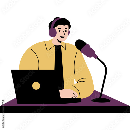 Podcast Day Illustration
