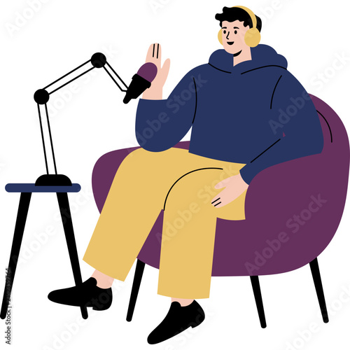Podcast Day Illustration
