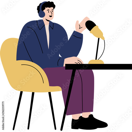 Podcast Day Illustration

