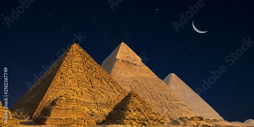 great pyramids of giza tent in the desert