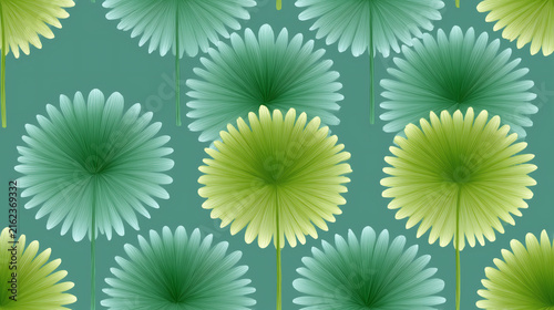 Fondo flores hechos con fractales