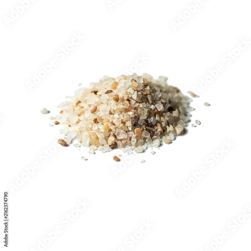 Sea Salt Flakes Isolated Cutout