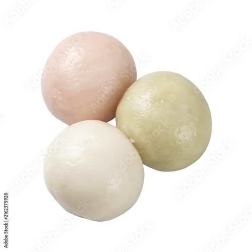 Three Mochi Isolated Cutout