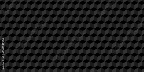 abstract cube minimal structure box black wall structure triangle design. geometric tile wall decoration mosaic wall grid wallpaper.