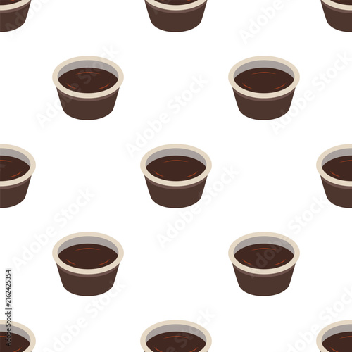 soy sauce seamless pattern