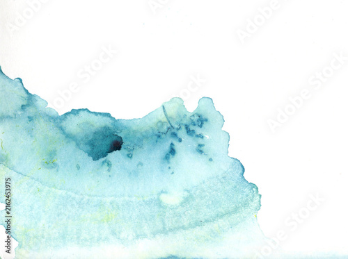 Authentisches Aquarell, Hintergrund mit Textfreiraum