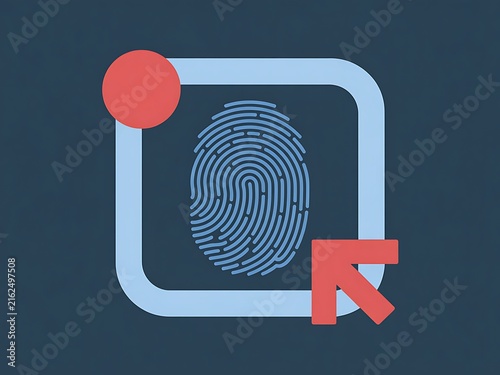 Fingerprint recognition biometric identification advanced technology innovation high resolution picture