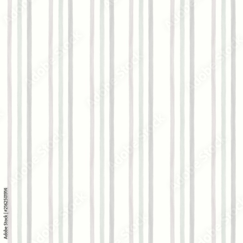 Fotografie Soft Pastel Hand Painted Stripe Pattern