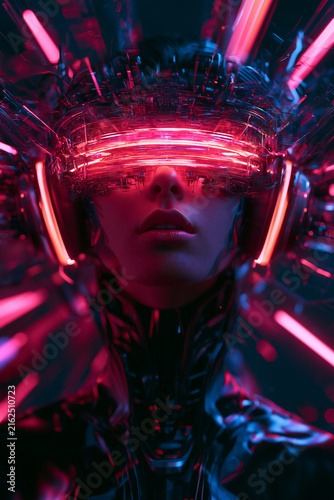 extravagant futuristic headphone music wallpaper design, futuristic neon music background with digital energy, luxurious abstract electronic music wallpaper