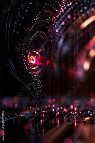 extravagant futuristic music wallpaper design, futuristic neon music background with digital energy, luxurious abstract electronic music wallpaper