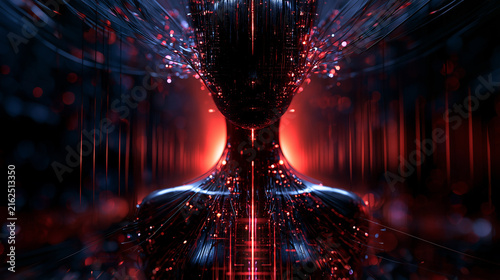 extravagant futuristic music wallpaper design, futuristic neon music background with digital energy, luxurious abstract electronic music wallpaper