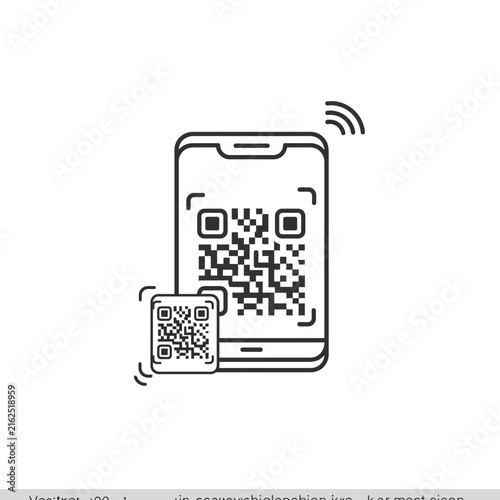 Smartphone with QR Code Scanning and Wireless Connectivity.