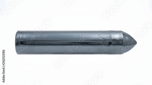 Monocrystalline silicon ingot used for manufacturing semiconductors and solar cell wafers.