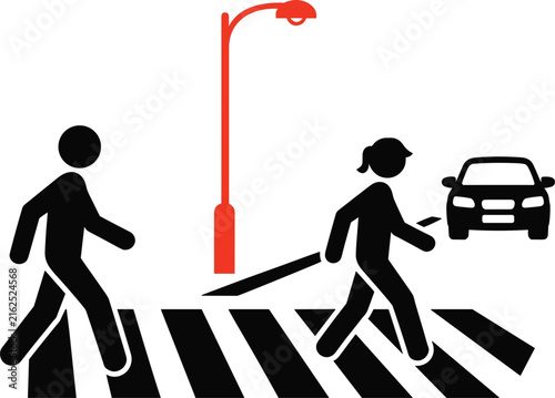Business professionals walking on upward trending arrow, success concept, flat business people