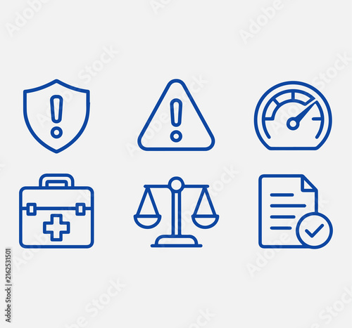  Risk management Icons