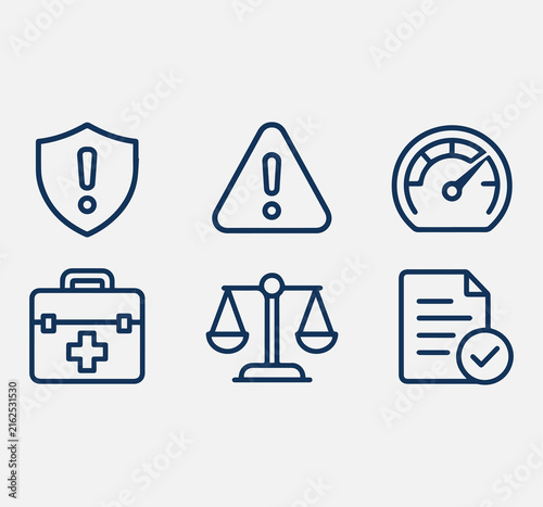  Risk management Icons