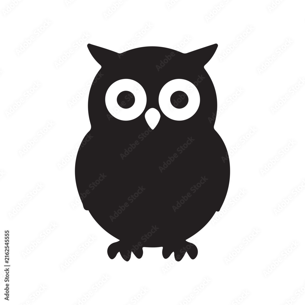 Obraz premium owl motive of forest, animals wildlife