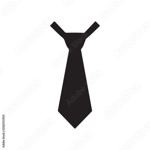 neck tie icon vector design template